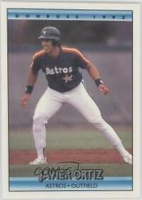 Javier Ortiz #551 Baseball Cards 1992 Donruss