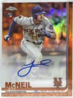 Jeff McNeil [Orange Refractor] #RA-JM