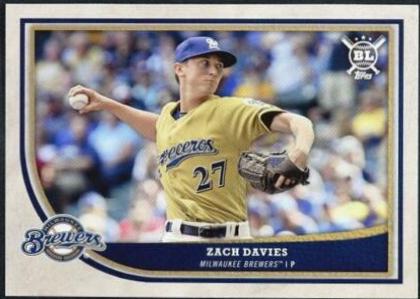 Zach Davies #6 Baseball Cards 2018 Topps Big League