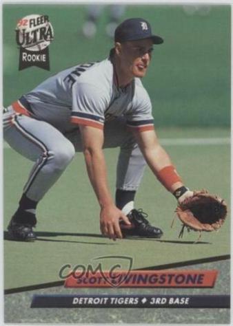 Scott Livingstone #61 Baseball Cards 1992 Ultra