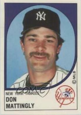 Don Mattingly #152 Baseball Cards 1988 Panini Stickers