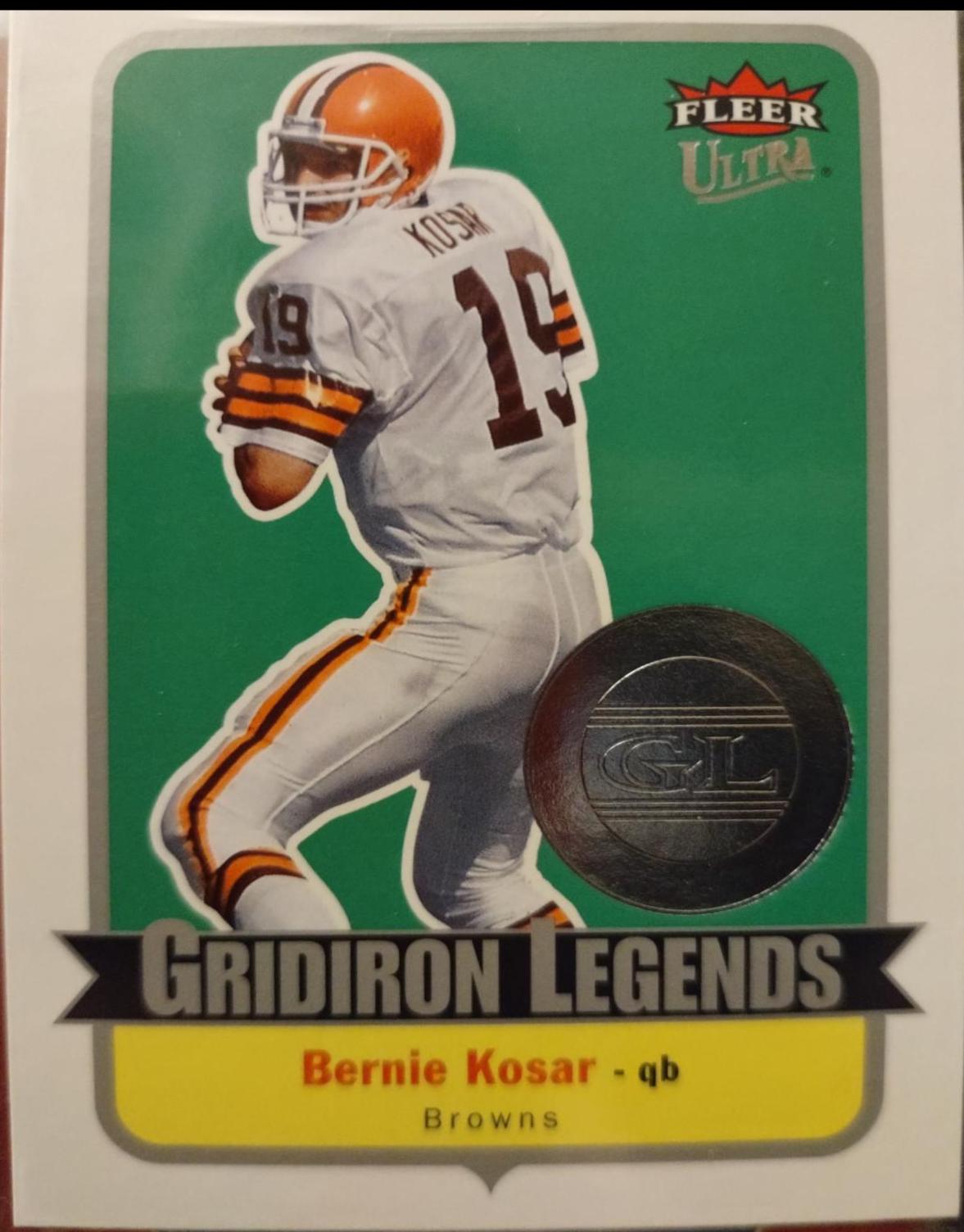 Bernie Kosar #GL-BK Football Cards 2007 Ultra Gridiron Legends
