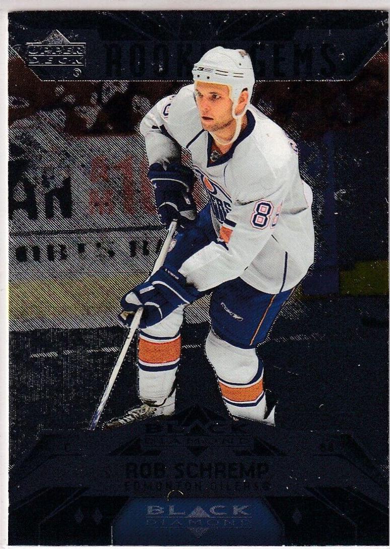Rob Schremp #149 Hockey Cards 2007 Upper Deck Black Diamond