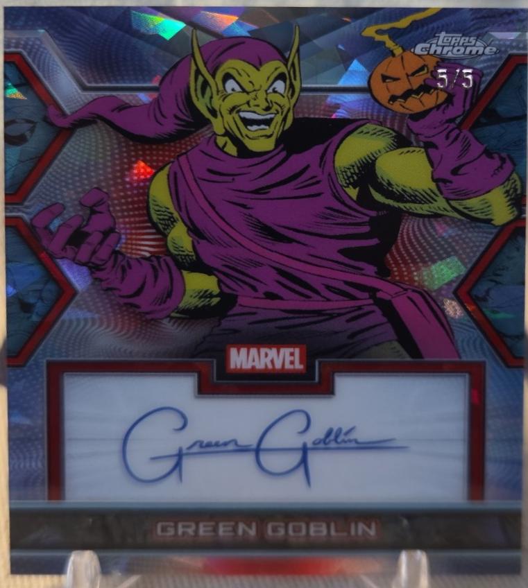 Green Goblin [Sapphire] #MF-GG Prices | Marvel 2026 Topps Chrome
