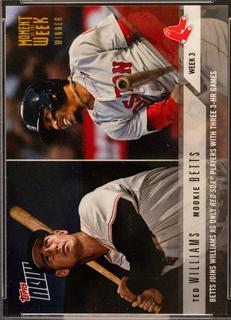 Mookie Betts, Ted Williams