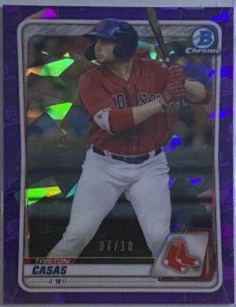 Triston Casas #BD-83 2020 Bowman Draft Sapphire Baseball