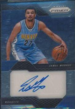 Jamal Murray #6 Basketball Cards 2016 Panini Prizm Rookie Signatures
