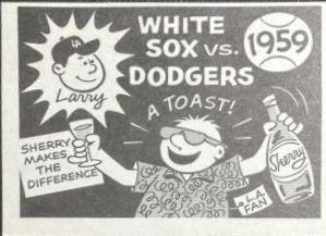 W. Sox VS Dodgers