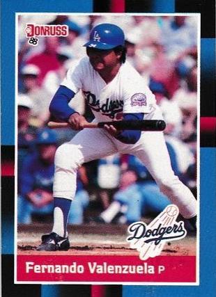 Fernando Valenzuela #53 Baseball Cards 1988 Donruss