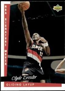Clyde Drexler #238 Basketball Cards 1993 Upper Deck