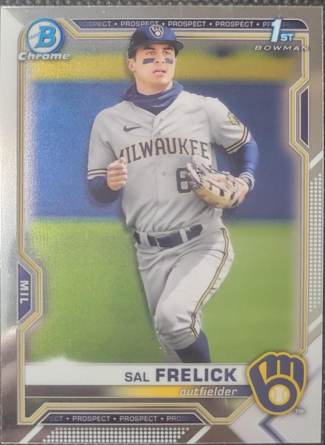 Sal Frelick #BDC-172 2021 Bowman Draft Chrome Baseball