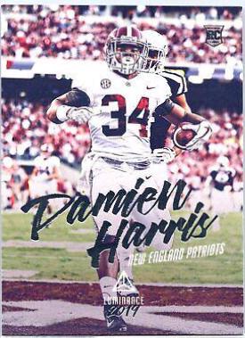 Damien Harris #145 2019 Panini Luminance Football