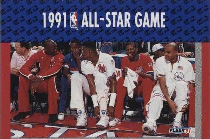Michael Jordan #233 Basketball Cards 1991 Fleer