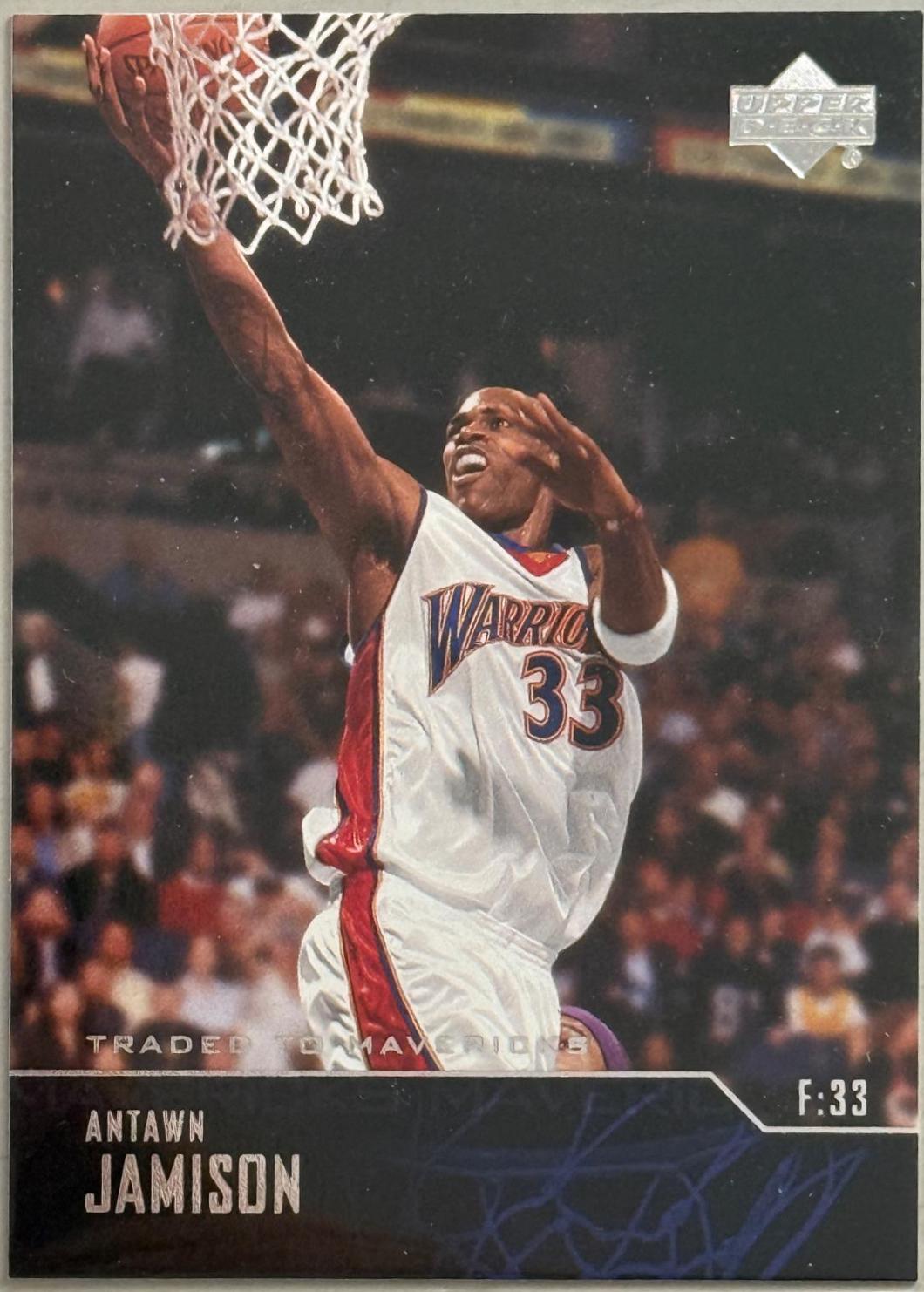 Antawn Jamison #44 Basketball Cards 2003 Upper Deck