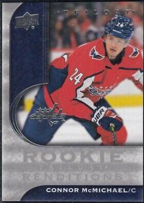Connor McMichael #RR-29 Hockey Cards 2020 Upper Deck Trilogy Rookie Renditions