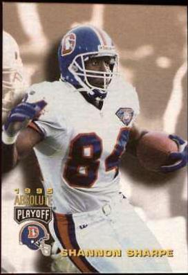 Shannon Sharpe #32 Football Cards 1995 Playoff Absolute