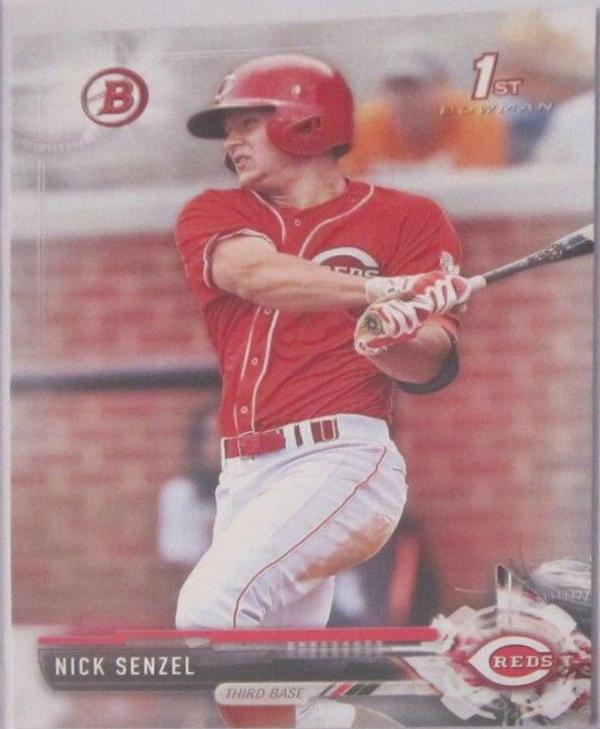 Nick Senzel #BP1 Baseball Cards 2017 Bowman Prospects