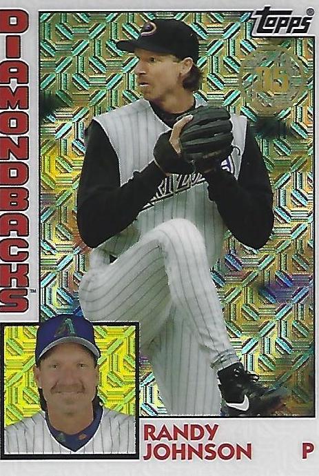Randy Johnson #T84U-4 Baseball Cards 2019 Topps Update