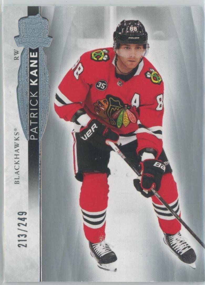 Patrick Kane #5 Hockey Cards 2021 Upper Deck The Cup