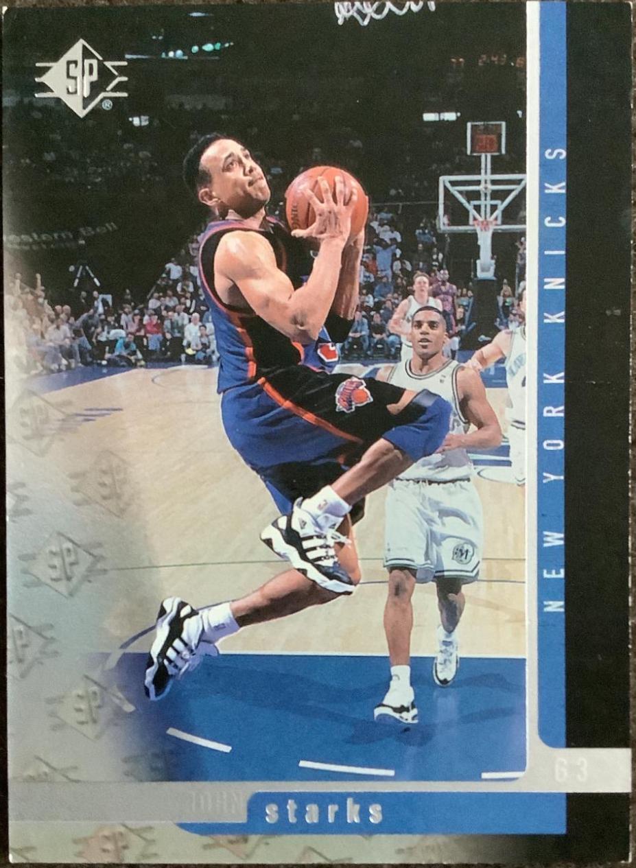 John Starks #76 Basketball Cards 1996 SP
