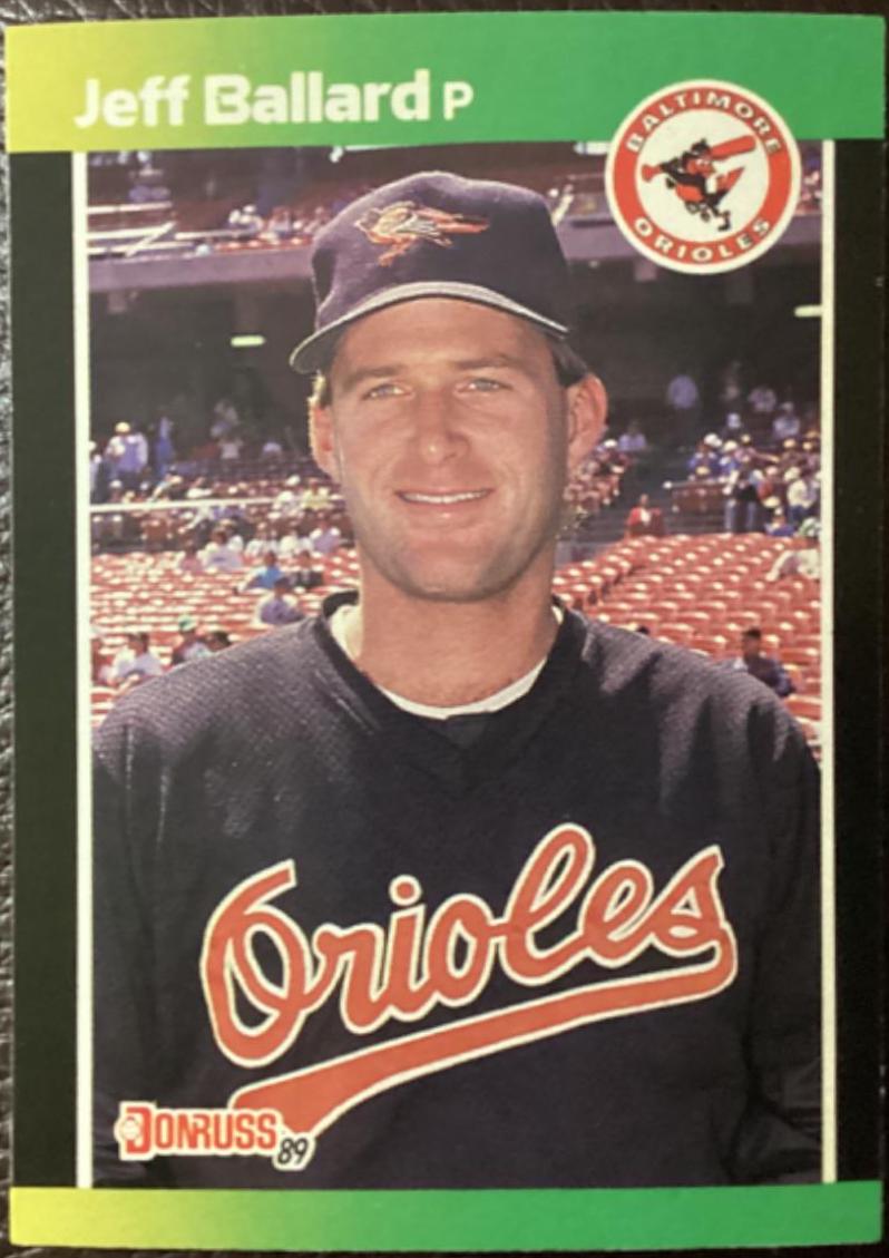 Jeff Ballard #30 Baseball Cards 1989 Donruss Baseball's Best