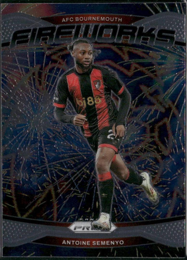 Antoine Semenyo #12 2024 Panini Prizm Premier League Fireworks