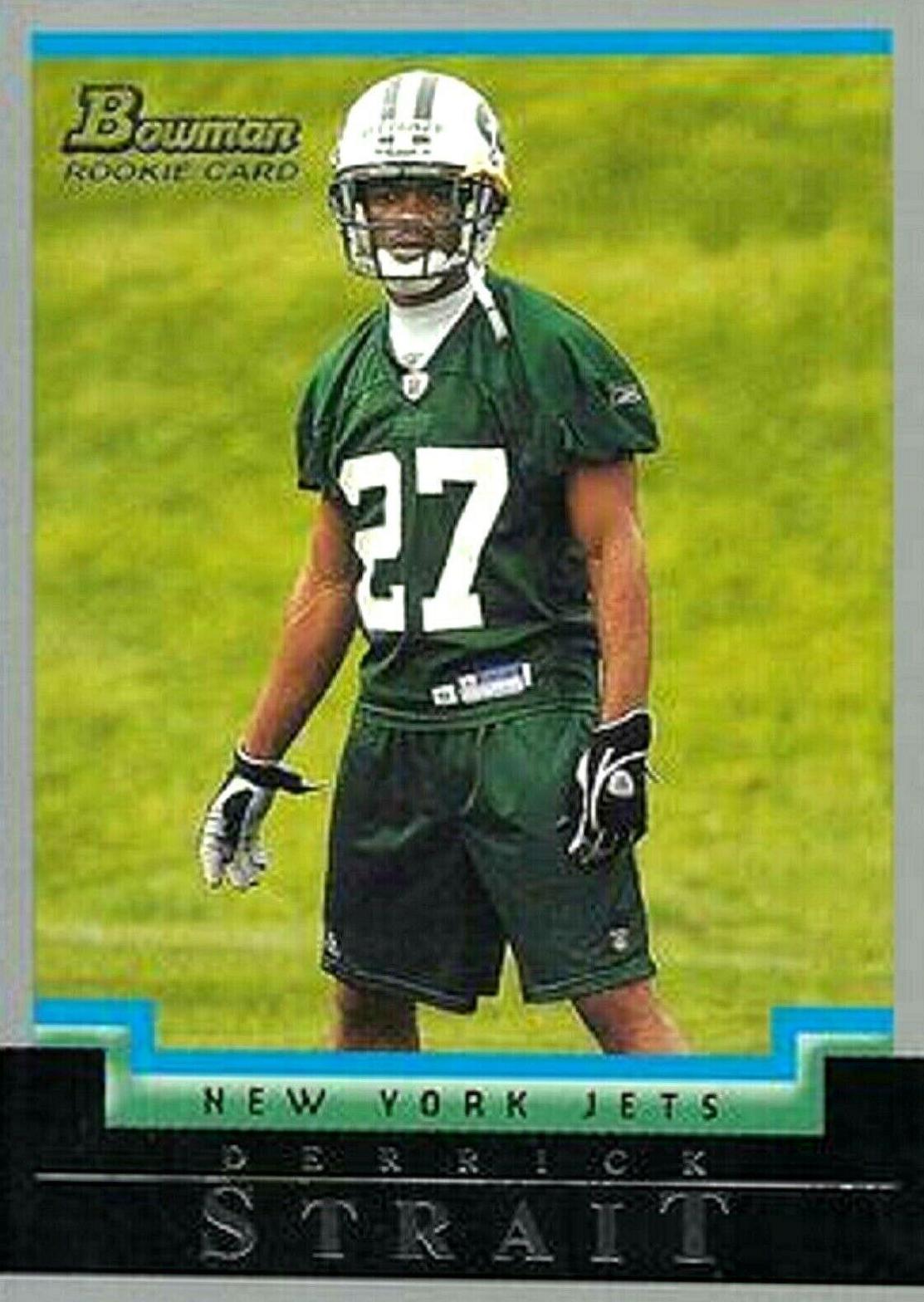 Derrick Strait #246 Football Cards 2004 Bowman