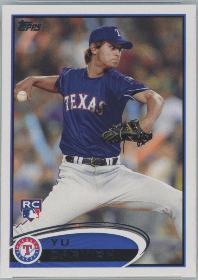 YU Darvish [Throwing Right, Blue Jersey Wal Mart Blue Border] #660