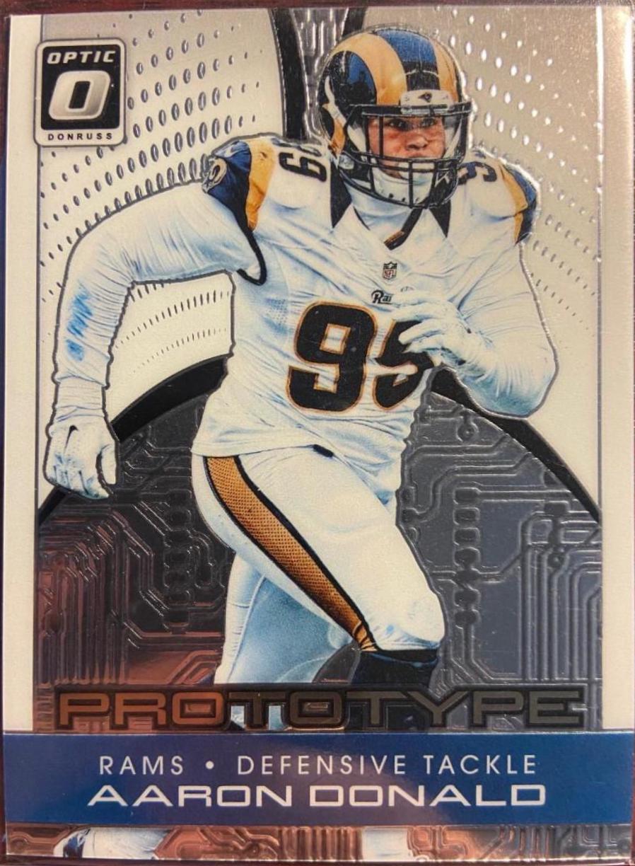 Aaron Donald #23 Football Cards 2016 Panini Donruss Optic Prototype