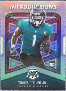 Travis Etienne Jr #I-10 Football Cards 2021 Panini Mosaic Introductions