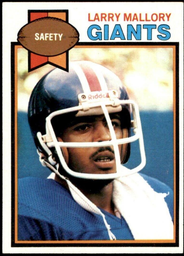 Larry Mallory #62 Football Cards 1979 Topps