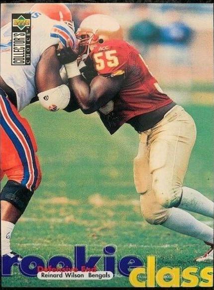 Reinard Wilson #13 Football Cards 1997 Collector's Choice