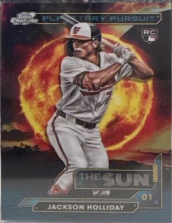 Jackson Holliday #PPS-5 Baseball Cards 2024 Topps Cosmic Chrome Planetary Pursuit