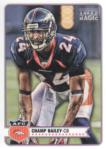 Champ Bailey #21 2012 Topps Magic Football