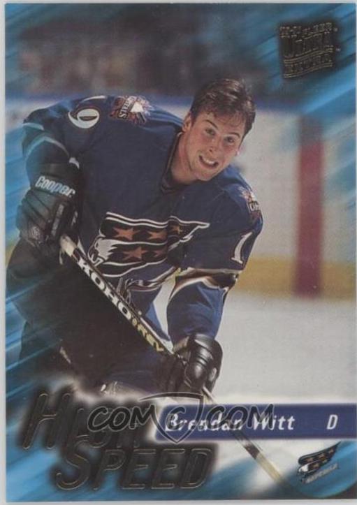 Brendan Witt #20 Hockey Cards 1996 Ultra