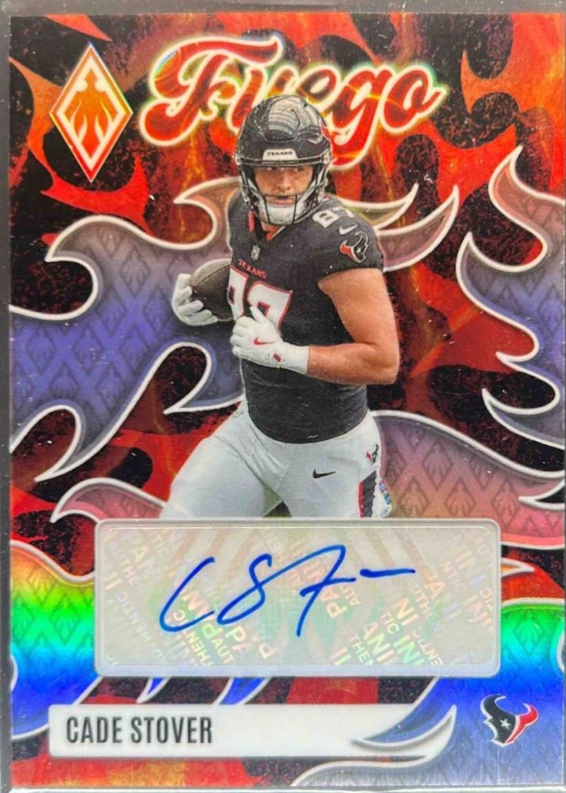 Cade Stover #FUS-CSR 2025 Panini Phoenix Fuego Signature Football