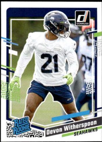 Devon Witherspoon #389 Football Cards 2023 Panini Donruss