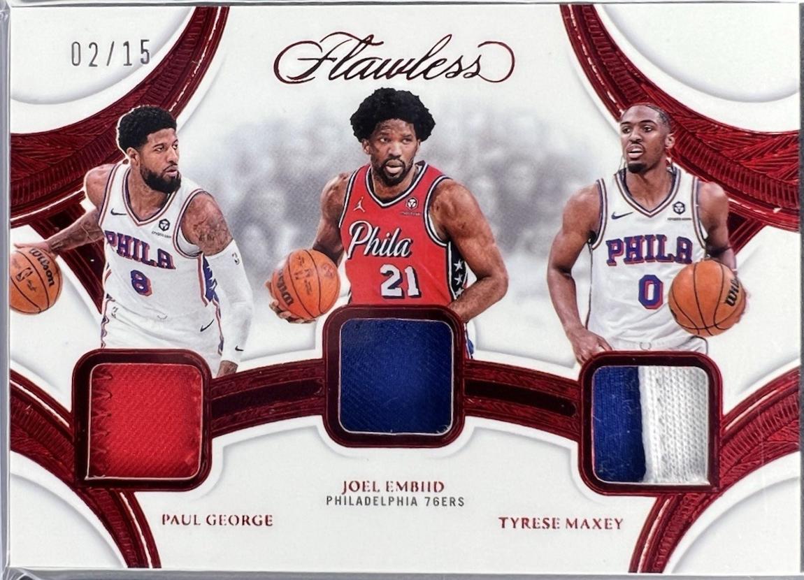 Paul George / Joel Embiid / Tyrese Maxey [Ruby] #38