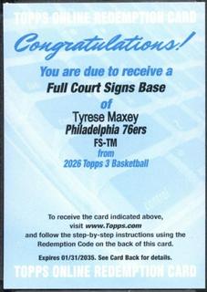 Tyrese Maxey