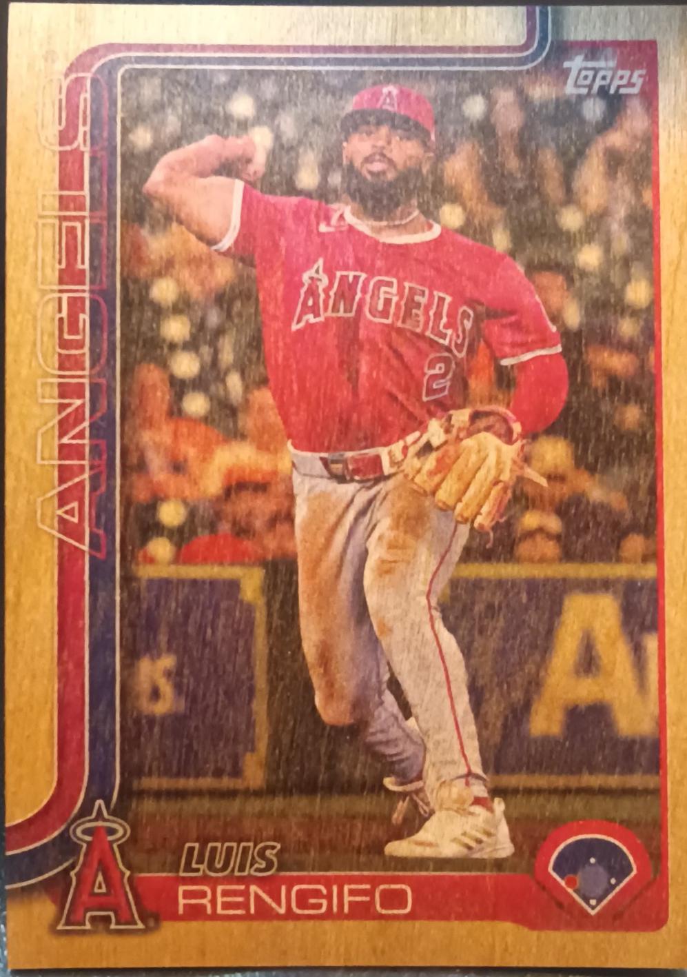 Luis Rengifo [Wood] #152 Prices | 2025 Topps | Baseball Cards