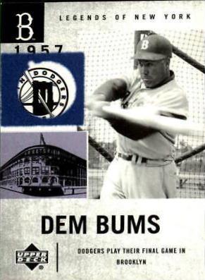 Duke Snider #21 Baseball Cards 2001 Upper Deck Legends of NY