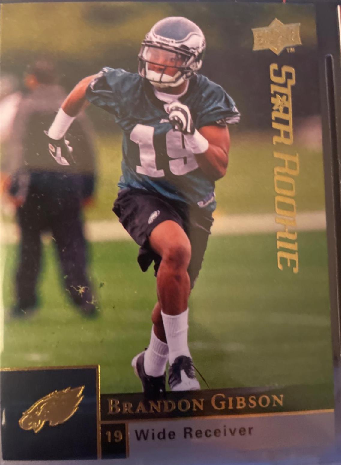 Brandon Gibson #246 Football Cards 2009 Upper Deck