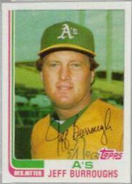Jeff Burroughs #14T Baseball Cards 1982 Topps Traded