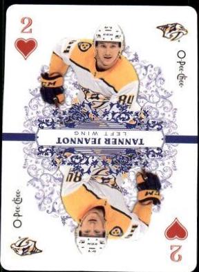 Tanner Jeannot #2 Hockey Cards 2022 O Pee Chee Playing Cards