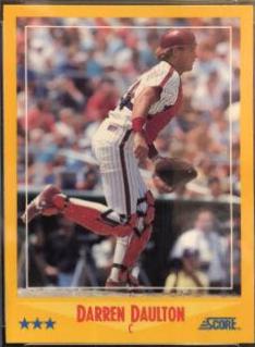 Darren Daulton #473 Baseball Cards 1988 Score Glossy