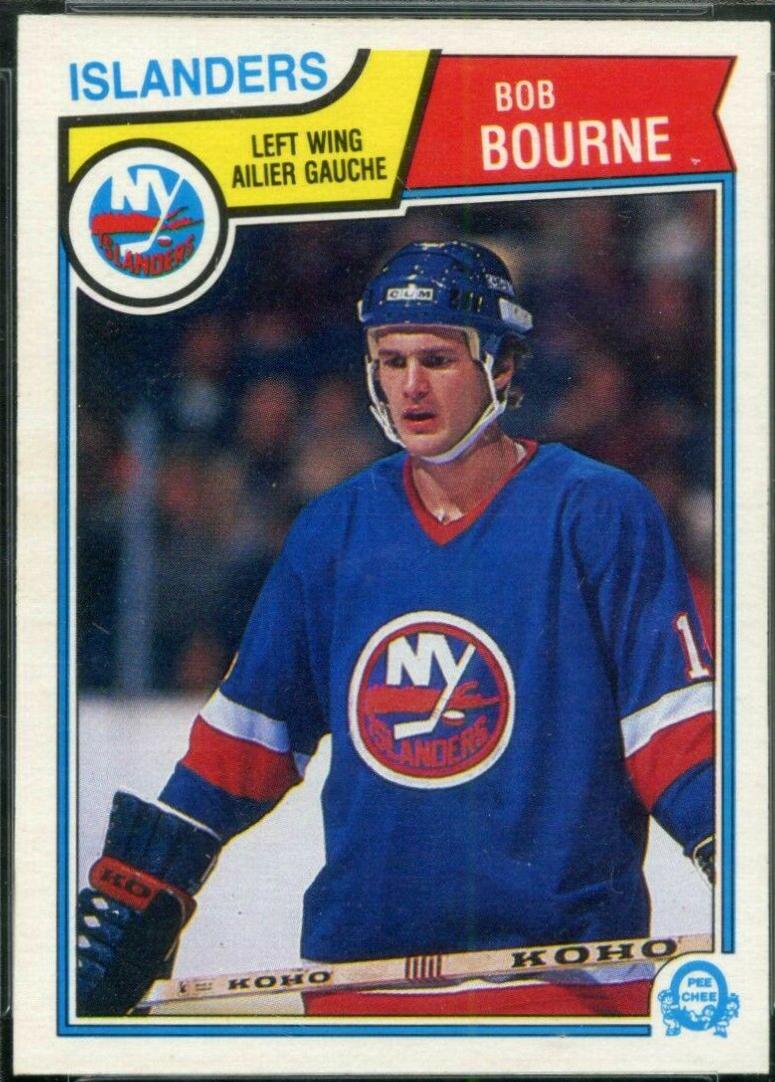 Bob Bourne #4 Hockey Cards 1983 O-Pee-Chee
