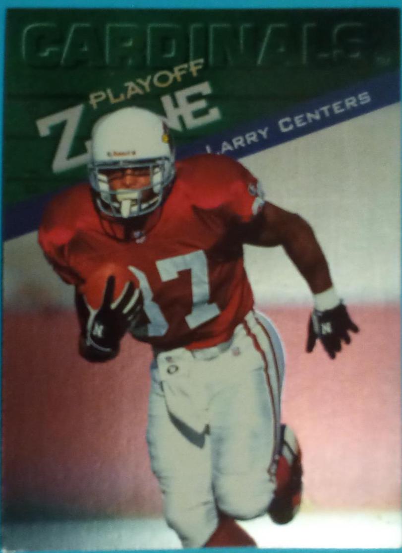 Larry Centers #40 Football Cards 1997 Playoff Zone