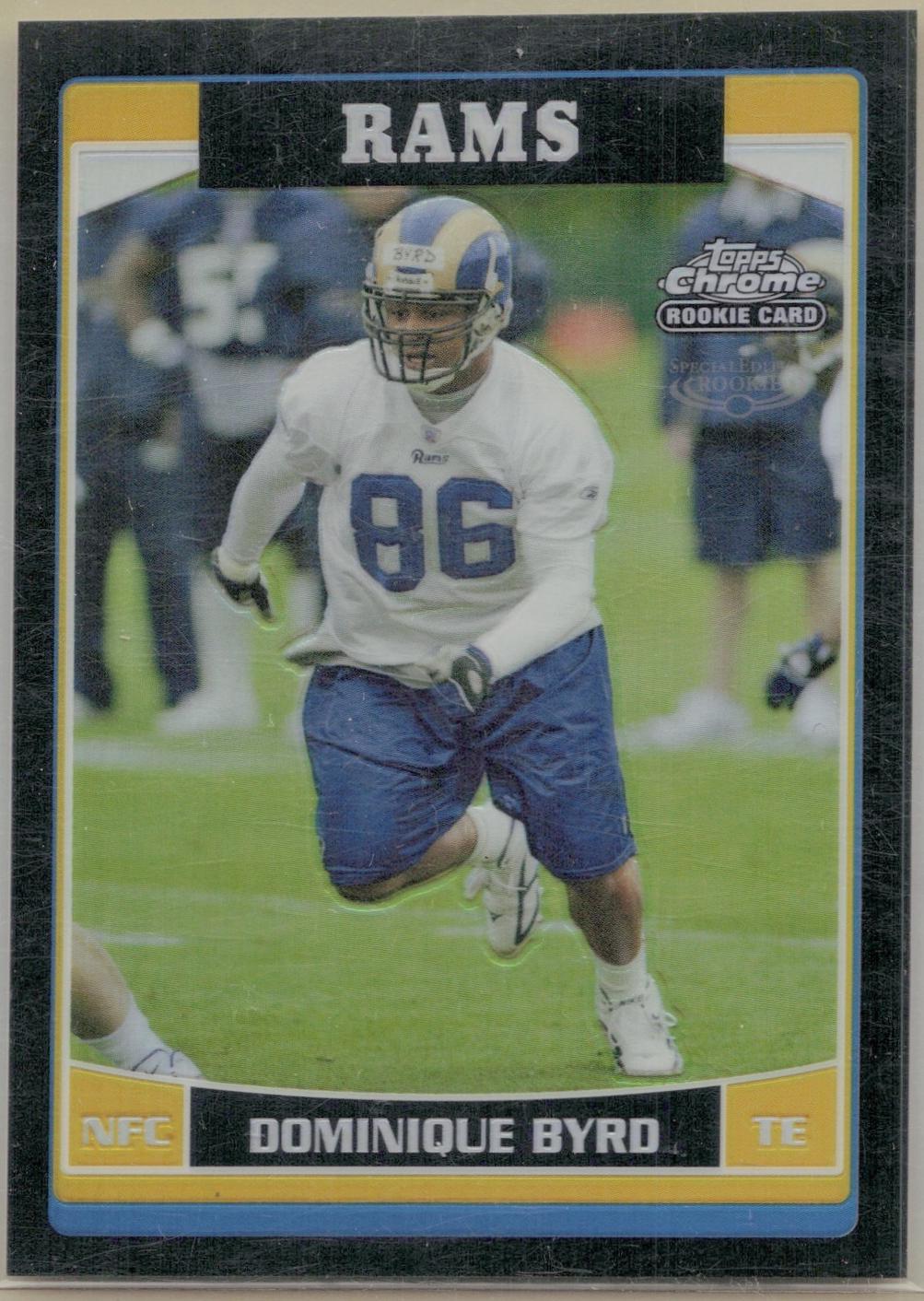 Dominique Byrd [Black Refractor] #217