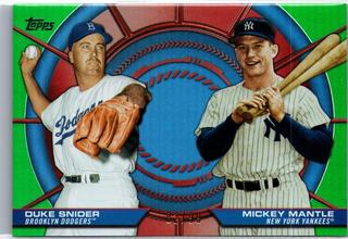 Mickey Mantle / Duke Snider