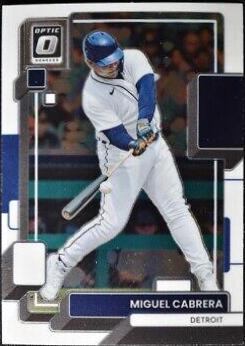 Miguel Cabrera #185 2022 Panini Donruss Optic Baseball